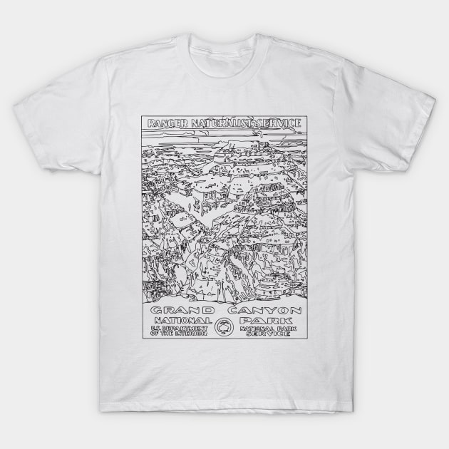 GRAND CANYON T-Shirt by TheCosmicTradingPost